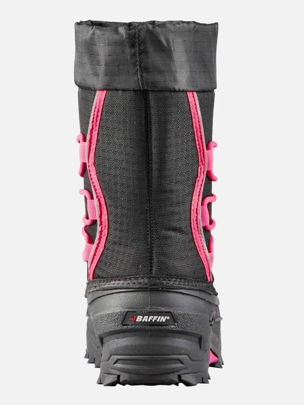BAFFIN Children's Young Snogoose Snow Boots black/hyper berry size various